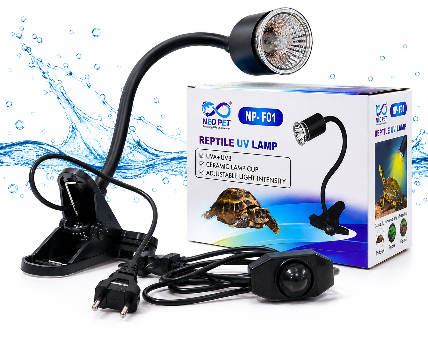 Reptile UV Lamp View 3